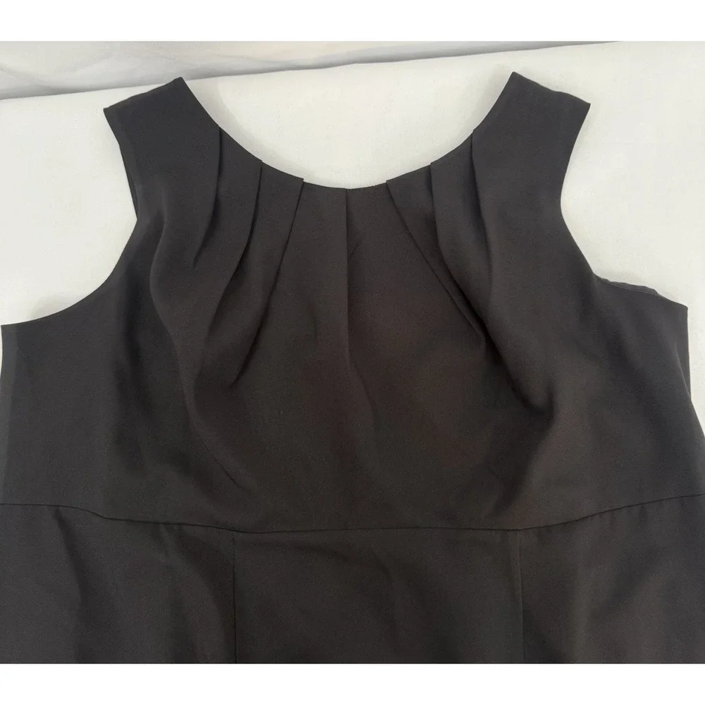 Avenue Black Sleeveless Shift Dress Career Business Party Classy Womens‎ Size 22
